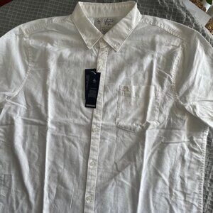 Penguin new 100% stretch cotton white shirt size XL
